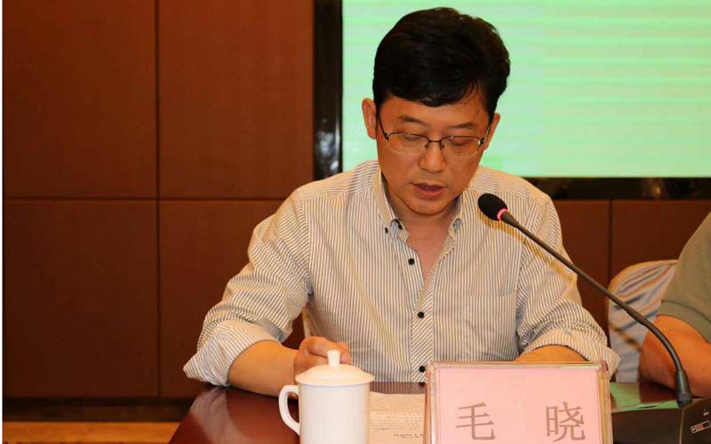 长沙市农委副主任毛晓 