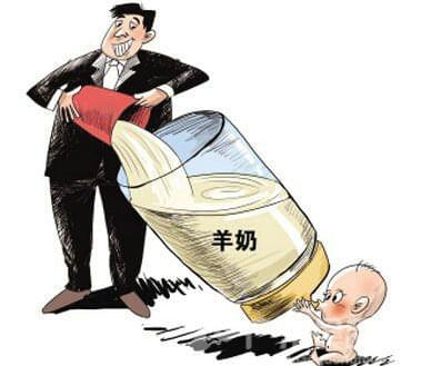 羊奶粉被曝名不副实