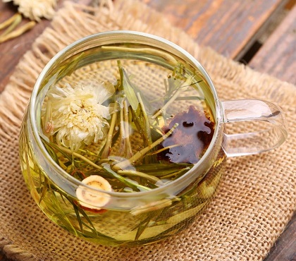 咽炎的食疗偏方：胖大海甘草茶